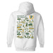 San Francisco Dons USF Hand Sketched Vive La Fete Impressions Artwork Green Cotton Fleece Long Sleeve Hoodie - Vive La Fête - Online Apparel Store
