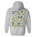 San Francisco Dons USF Hand Sketched Vive La Fete Impressions Artwork Green Cotton Fleece Long Sleeve Hoodie - Vive La Fête - Online Apparel Store
