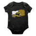 Southern Miss Golden Eagles Vive La Fete Infant Game Day Black Short Sleeve Bodysuit