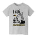 Southern Miss Golden Eagles Vive La Fete Excavator Heather Grey Cotton Short Sleeve Tee