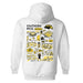 Southern Miss Golden Eagles Hand Sketched Artwork Cotton Fleece Women Hoodie - Vive La Fête - Online Apparel Store