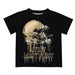 Army West Point Black Knights Original Dripping Football Helmet Black T-Shirt by Vive La Fete - Vive La Fête - Online Apparel Store