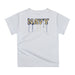 Naval Academy Midshipmen Original Dripping Football Helmet White T-Shirt by Vive La Fete - Vive La Fête - Online Apparel Store