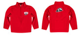 Southern Utah University Thunderbirds Vive La Fete Game Day Solid Red Quarter Zip Pullover Sleeves - Vive La Fête - Online Apparel Store