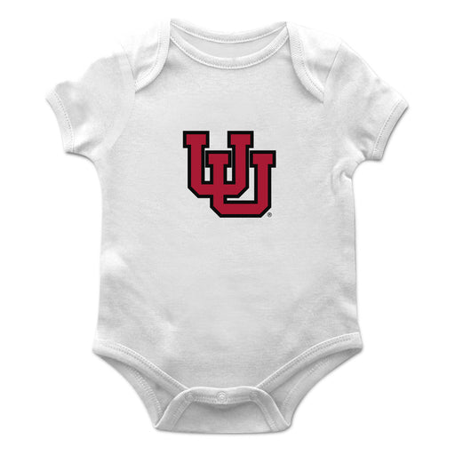University of Utah Utes Cotton Short Sleeve Bodysuit White