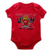University of Utah Utes Vive La Fete Infant Game Day Red Short Sleeve Bodysuit