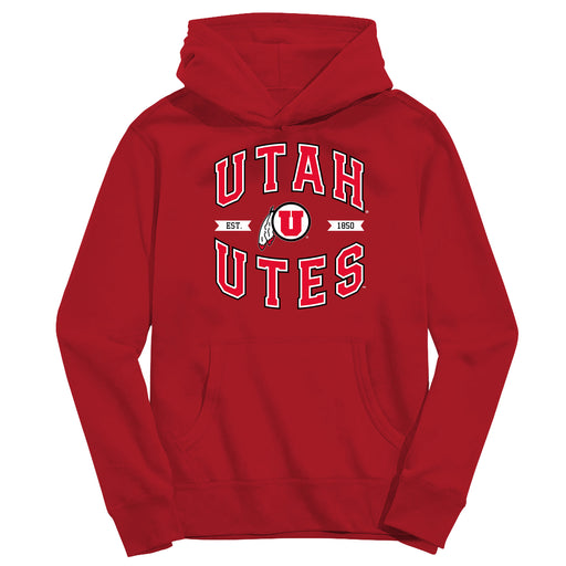 University of Utah Utes Vive La Fete Red Cotton Youth Hoodie