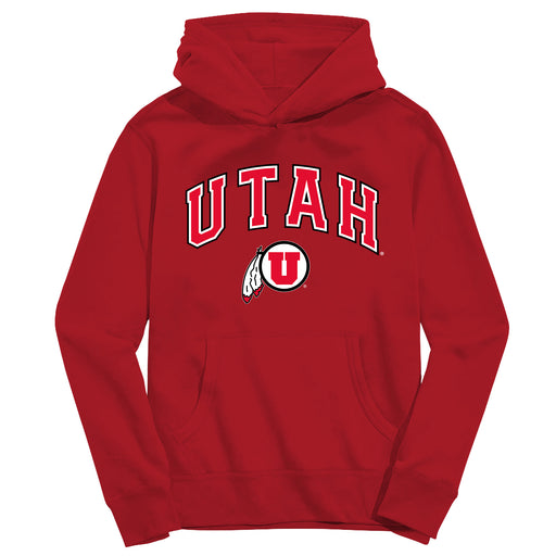 University of Utah Utes Vive La Fete Red Cotton Youth Hoodie