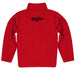 Utah Utes Vive La Fete Logo and Mascot Name Womens Red Quarter Zip Pullover - Vive La Fête - Online Apparel Store