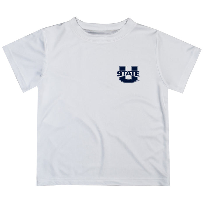 Utah State Aggies Impressions Artwork T-Shirt - White
