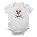 Virginia Cavaliers UVA Cotton Short Sleeve Bodysuit White