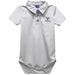 Virginia Cavaliers UVA Embroidered White Solid Knit Boys Polo Bodysuit
