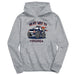 Virginia Cavaliers UVA On My Way Monster Truck Heather Grey Cotton Youth Hoodie