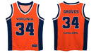 Virginia Cavaliers UVA Vive La Fete Jacob Groves Game Day Orange Boys Basketball Jersey - Vive La Fête - Online Apparel Store
