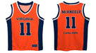 Virginia Cavaliers UVA Vive La Fete Isaac McKneely Game Day Orange Boys Basketball Jersey - Vive La Fête - Online Apparel Store