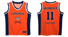 Virginia Cavaliers UVA Vive La Fete Isaac McKneely Game Day Orange Boys Basketball Jersey - Vive La Fête - Online Apparel Store