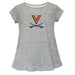 Virginia Cavaliers UVA Short Sleeve Youth Cotton Top Grey