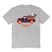 Virginia Cavaliers UVA Hand Sketched Vive La Fete Impressions Truck Kids Grey Cotton T-shirt