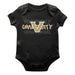 Vanderbilt University Commodores Vive La Fete Infant Game Day Black Short Sleeve Bodysuit