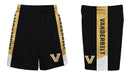 Vanderbilt Commodores Vive La Fete Game Day Black Stripes Boys Solid Gold Athletic Mesh Short - Vive La Fête - Online Apparel Store