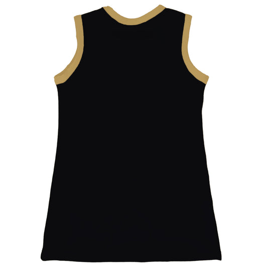 Vanderbilt University Commodores Sleeveless Cheerleader A Line Dress White and Black - Vive La Fête - Online Apparel Store
