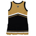 Vanderbilt University Commodores Vive La Fete Game Day Gold and Black Sleeveless Chearleader Dress - Vive La Fête - Online Apparel Store