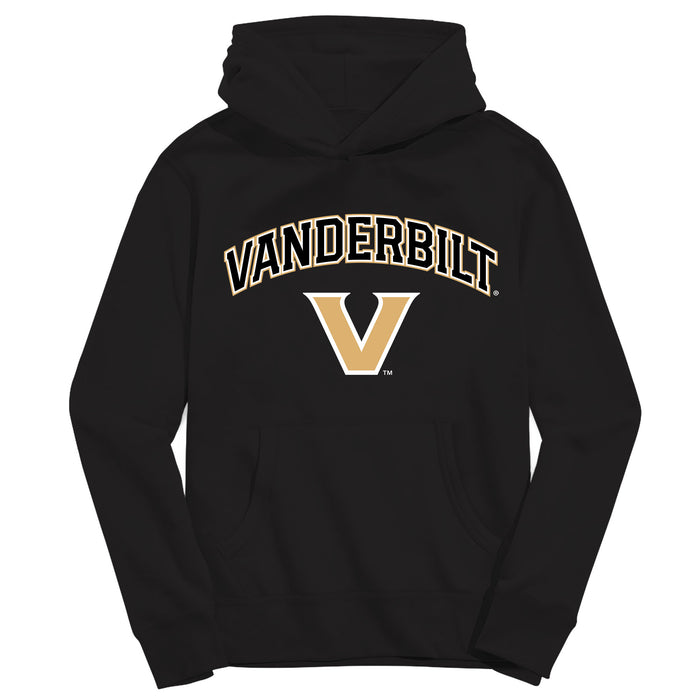 Vanderbilt University Commodores Vive La Fete Black Cotton Youth Hoodie
