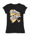 Vanderbilt University Commodores Girl´s Fitted Cotton T-shirt Black