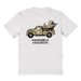 Vanderbilt University Commodores Hand Sketched Vive La Fete Impressions Truck Kids White Cotton T-shirt