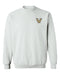 Vanderbilt University Commodores Hand Sketched Vive La Fete Impressions White Cotton Crewneck Sweatshirt for Women