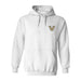 Vanderbilt University Commodores Hand Sketched Vive La Fete Impressions White Hoodies for Women