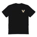 Vanderbilt Commodores Vive La Fete Impressions Artwork Black Womens Cotton Tshirt