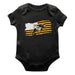 VCU Rams Virginia Commonwealth U Vive La Fete Infant Game Day Black Short Sleeve Bodysuit