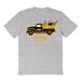 VCU Rams Virginia Commonwealth Hand Sketched Vive La Fete Impressions Truck Kids Grey Cotton T-shirt