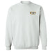 VCU Rams Virginia Commonwealth University Hand Sketched Vive La Fete Impressions Artwork White Crew Neck Sweatshirt for