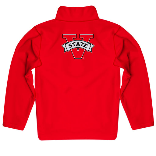 Valdosta Blazers Vive La Fete Game Day Solid Red Quarter Zip Pullover Sleeves - Vive La Fête - Online Apparel Store
