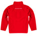 Valdosta Blazers Vive La Fete Logo and Mascot Name Womens Red Quarter Zip Pullover - Vive La Fête - Online Apparel Store