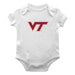 Virginia Tech Hokies VT Cotton Short Sleeve Bodysuit White
