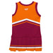 Virginia Tech Hokies VT  Vive La Fete Game Day Orange and Maroon Sleeveless Chearleader Dress - Vive La Fête - Online Apparel Store