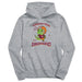 Virginia Tech Hokies VT  Dinorrific Heather Grey Cotton Youth Hoodie