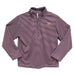 Virginia Tech Hokies VT Embroidered Maroon Stripes Quarter Zip Pullover
