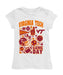 Virginia Tech Hokies VT  Girl´s Fitted Cotton T-shirt White