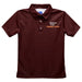 Virginia Tech Hokies VT Embroidered Maroon Short Sleeve Polo Box Shirt