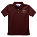 Virginia Tech Hokies VT Embroidered Maroon Short Sleeve Polo Box Shirt