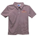 Virginia Tech Hokies VT Embroidered Maroon Stripes Short Sleeve Polo Box Shirt