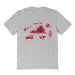 Virginia Tech Hokies VT  Hand Sketched Vive La Fete Impressions Icones Kids Grey T-shirt
