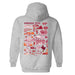 Virginia Tech Hokies VT Hand Sketched Artwork Cotton Fleece Women Hoodie - Vive La Fête - Online Apparel Store