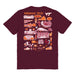 Virginia Tech Hokies VT  Vive La Fete Impressions Artwork Womens Cotton Tshirt - Vive La Fête - Online Apparel Store