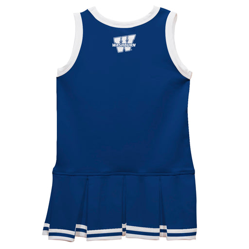 Washburn Ichabods Vive La Fete Game Day Blue Sleeveless Cheerleader Dress - Vive La Fête - Online Apparel Store