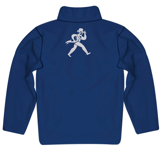 Washburn Ichabods Vive La Fete Game Day Solid Blue Quarter Zip Pullover Sleeves - Vive La Fête - Online Apparel Store